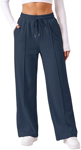JEKAOYI Womens Wide Leg Sweatpants Drawstring Baggy Fall Bottoms