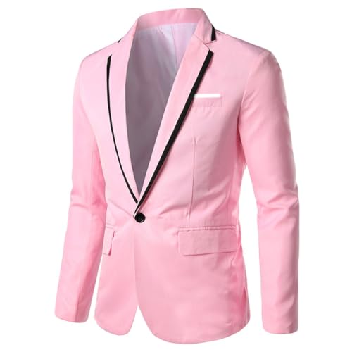 Veste de costume moderne CHUNOTU avec un revers contrasté élégant