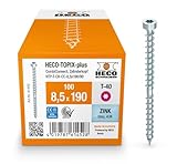 Testa cilindrica. HECO-TOPIX-plus CombiConnect 8,5.