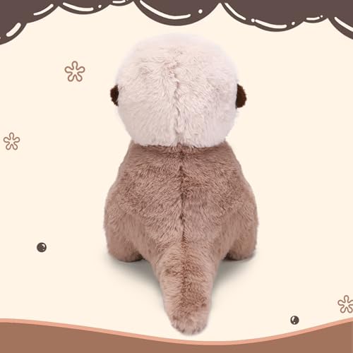 Riuhot 20239261922 Otter Stuffed Animals Cute Otter Plush Soft Otter Plushie Toy Stuffed Otter Gift thumb #2