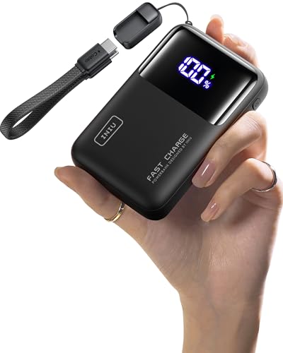 INIU Batterie Externe, 20000mAh 65W Fast Charging Power Bank for Phone & Laptop, Batterie Portable USB C Input & Output Compatible avec MacBook Steam Deck iPad iPhone 16 15 14 Pro Samsung S24 etc