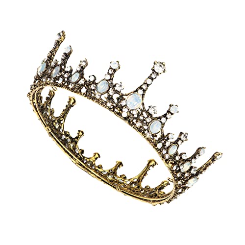 Couronne baroque en zirconium pour un mariage élégant et une coiffure d'invitée royale