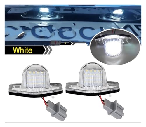 Luz LED para matrícula y lámpara trasera de placa para vehículos 4