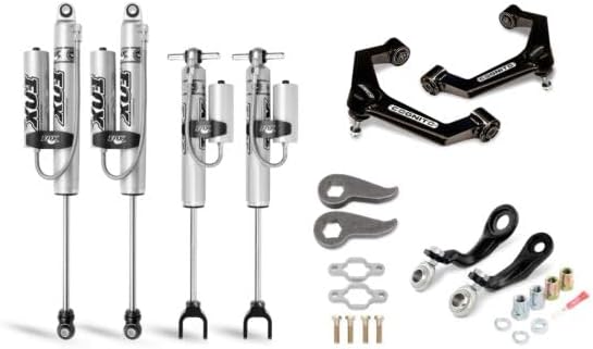 Cognito Motorsports 3-Inch Premier Leveling Kit with FXR PSRR 2.0 Shocks, Compatible with 2011-2019 Silverado/Sierra 2500/3500 2WD/4WD, 110-P0926