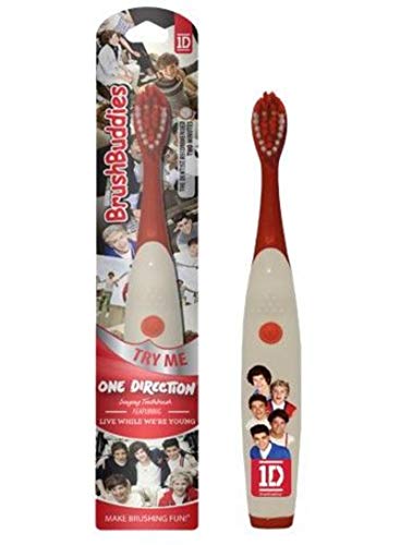 Cepillo de dientes musical One Direction Live While We're Young rojo suave manual 5