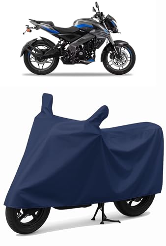 Image of CoverRide Heavy Duty Waterproof Scooty & Bike Cover for Bajaj Pulsar Ns 200 - UV Resistant, Dustproof & Rain Protection, All-Weather Outdoor Cover for Bikes & Scooty with Buckle Straps