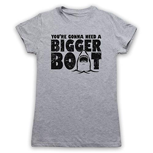 T-shirt Jaws pour femmes fini les vêtements de film rêches et sans forme
