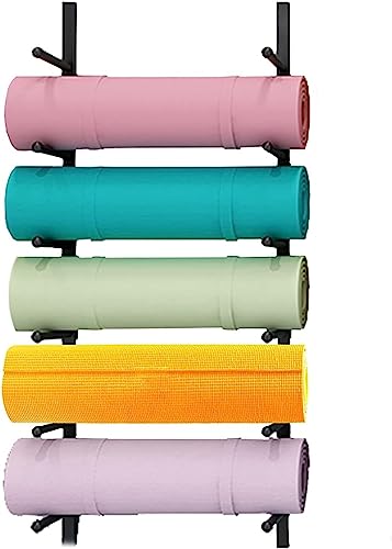 Support de rangement pour snowboard et tapis de yoga en métal à 6 niveaux pour garage