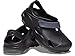 Crocs All Terrain Fisherman Sandal (Toddler) Black 7 Toddler M