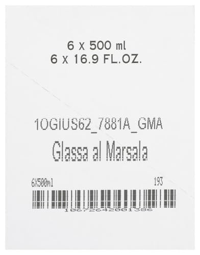 Monari Marsala Fine Wine PDO Glaze | 16.9 Ounce, Pack of 6