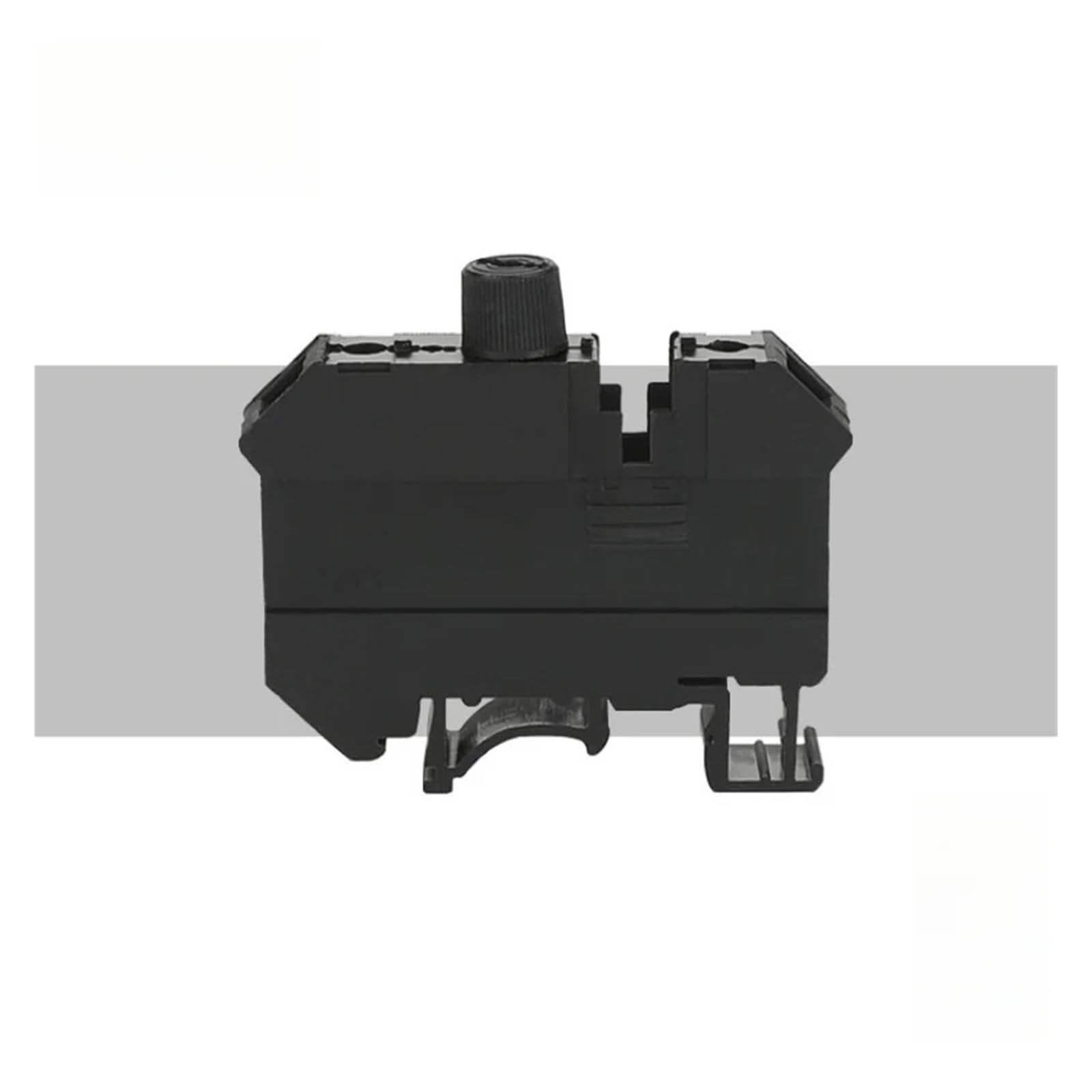 Bornier à fusible gris UK10-HES1 UK10RD monté sur Rail DIN, porte-fusible de 10mm, Protection des circuits électriques industriels, 10 pièces(Gray)