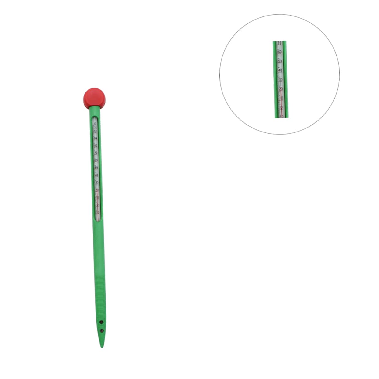 iplusmile 3pezzi Termometro Per Terreno Con Asta in Termometro Portatile Per Giardino Misurazione Temperatura Compost e Suolo Per Coltivazione Piante e Giardinaggio