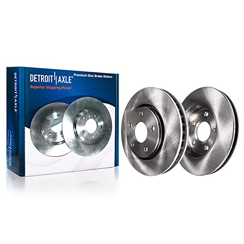 Image of Detroit Axle - Front Brake Kit for 1995-2000 Chrysler Cirrus Sebring