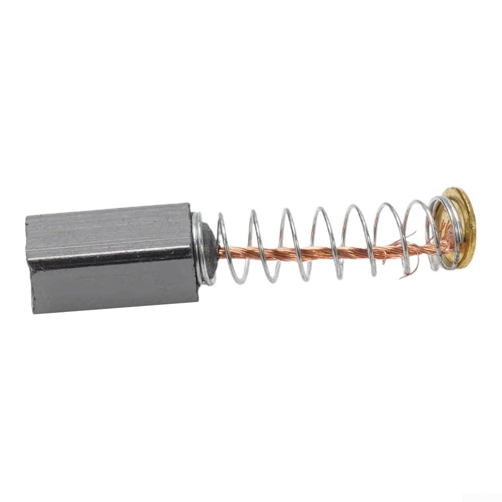 Confezione da 4 spazzole di carbone per utensili elettrici 10 mm x 5 x 5 mm parti di ricambio per funzione motore