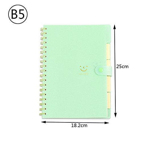 Amazon.co.jp: Zhi Jin 1冊 ノート かわいいリングノート b5 手帳 日記