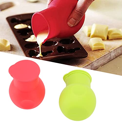 Recipiente de silicona para derretir chocolate con calentamiento rápido miniatura 4