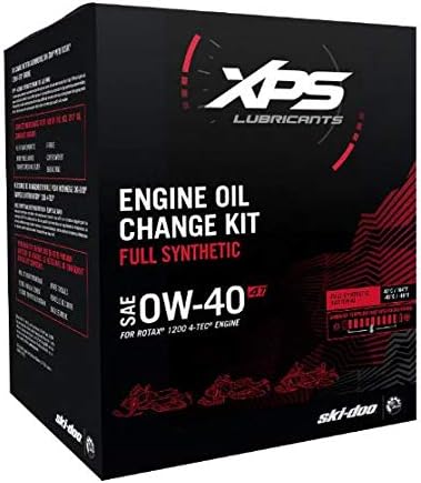 SKI-DOO 4T 0W-40 Synthetic Oil Change Kit for Rotax 1200 4-TEC engine