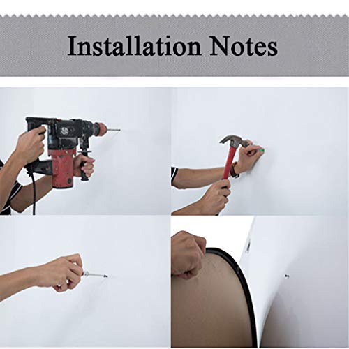 Olotu Round Bathroom Mirrors With Hanging Strap For Wall, Leather Framed Decorative Mirror,Creative Makeup Shaving Mirrors/50Cm #TOP6