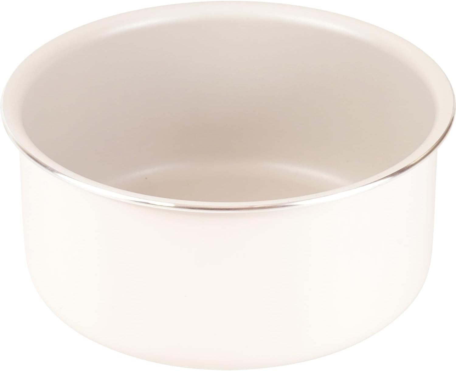Wahei Freiz RB-3083 Dishwasher Safe Pot, 6.3 inches (16 cm), IH & Gas, PFOA Free, Fluorine Resin Treatment, White, White