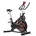ONETWOFIT Cyclette Casa Cyclette indoor con display, sellino e manubrio regolabili Ciclismo Spinning per allenamento cardio domestico Volano da 6 kg Adatto per meno di 185 cm o meno di 127 KG