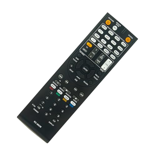 RC-882M Replaced Remote Control -ALLIMITY- Compatible with Onkyo AV Receiver RC882M Remote Control 24140882 TXNR838 TXNR737 TX-NR838 TX-NR737