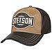 Produktbild Stetson Since 1865 Ledercap Basecap Baseballcap Herren - Metallschnalle, mit Schirm Frühling-Sommer Herbst-Winter - One Size beige