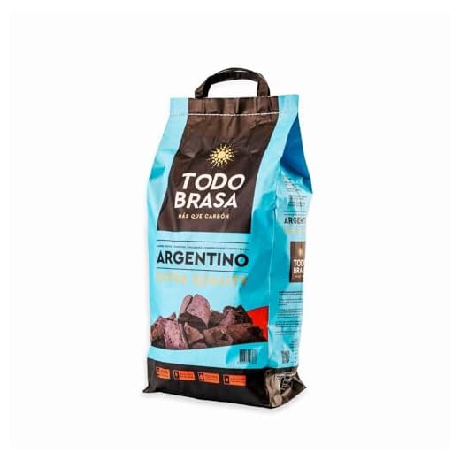 Peyca Carbon Vegetal Argentino de Quebracho Extra Quality- Todobrasa. Gran Poder calorifico. Gran duracion. Ideal para BBQ, Parrilla y Horno. (3KG)