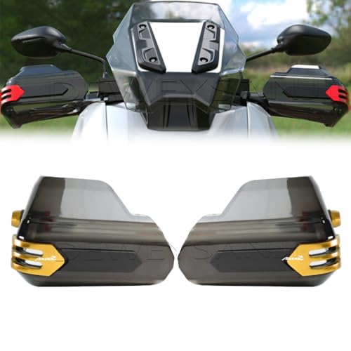 For Axis zアクシスZ 2017 2018-2023 2024 2025バイクハンドルバーハンドガード ハンドルバー ナックルガーFor axis zレトロフィットバイク用ハンドガードナックルガード (イエロー)