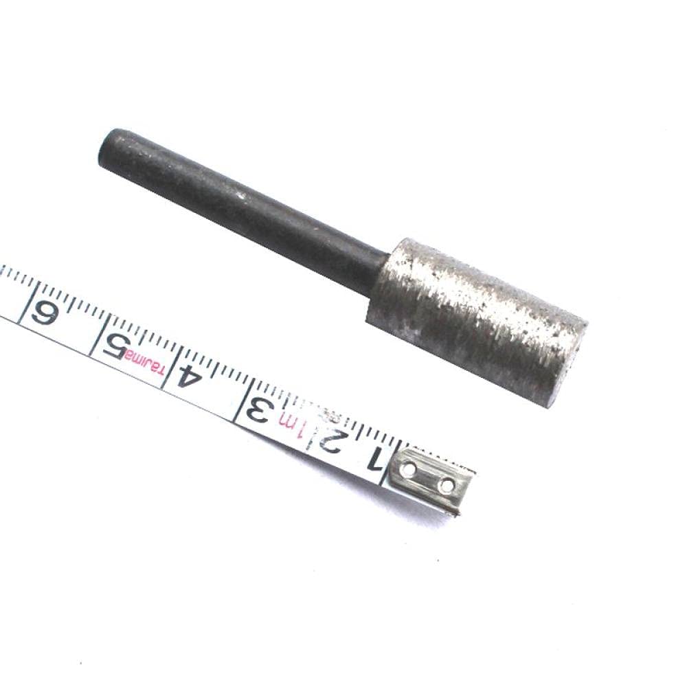 6-16mm 6mm gambo cilindro pietra abrasivi sinterizzato diamante smerigliatrice testa smerigliatrice marmo smerigliatrice intaglio pietra smerigliatrice, 6 pezzi 16x24 16 mm dia.