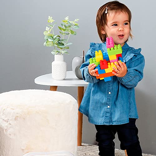 ToyCentre-Ecoiffier-Abrick-846-Set-van-100-bouwblokken-in-een-semi-cirkelvormige-tas