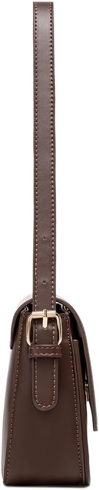 Underarm Shoulder Bag for Women Trendy Purse Vegan Leather Hobo Handbags Clutch Crossbody Bag - Image 3