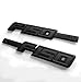 3pcs OEM F-150 Xlt Drivers Side Rear Tailgate Emblem Replacement for F150 Matte Black