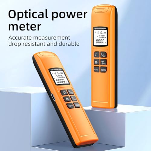 Medidor de potencia óptica G10 recargable para solucionar caídas de señal 5