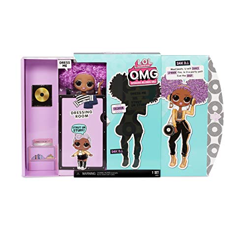 LOL Surprise OMG 38 Doll- 24K DJ, 25 cm große bewegliche Fashion Puppe mit 20 Überraschungen – Bild 5