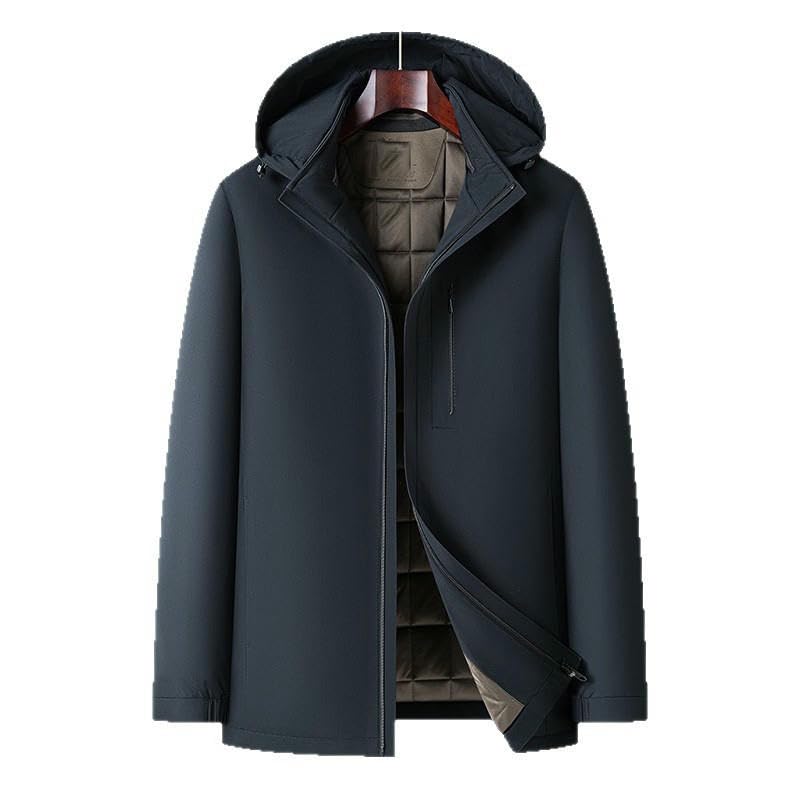 Chaqueta acolchada de hombre otoño-invierno con capucha funcional 5