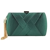 Hochwertige Materialien: Die Kupplung besteht aus hochwertigen Materialien, exquisit und umweltfreundlich. Die einzigartigen Materialien machen die Tasche glänzender und wunderschöner und die glatte Satinoberfläche gibt Ihnen ein zartes Gefühl.
