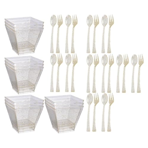 POPETPOP �g���̂ăS�[���h�f�U�[�g�J�b�v�ƃX�v�[���t�H�[�N�Z�b�g �p�[�e�B�[�p�H��L�b�g �܂�ɂ����v���X�`�b�N�� ��������C�x���g��