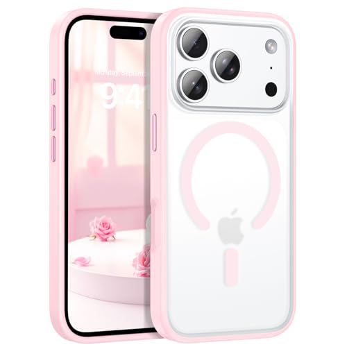 Coque iPhone 17 Pro Max MagSafe VENINGO translucide protection militaire