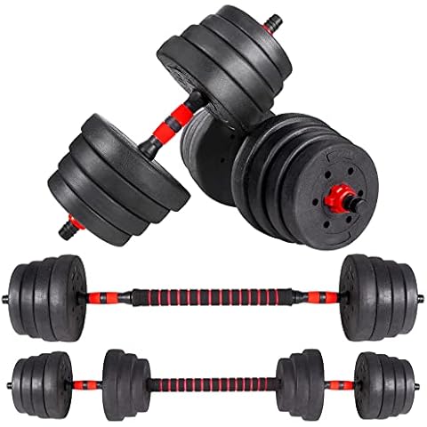 JINPALAY 10KG Pesas y Mancuernas Ajustables Cover