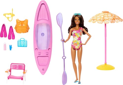 Muñeca Barbie Summer Vacation y accesorios miniatura 1