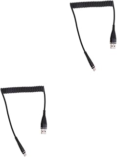 UKCOCO 2 Peças Carregador De Telefone Carregadores De Celular Cabo De Carregamento De Telefone C Cabo USB Carregadores USB Cabo USB Y Cabo De Carregamento Para Celular Cabo De