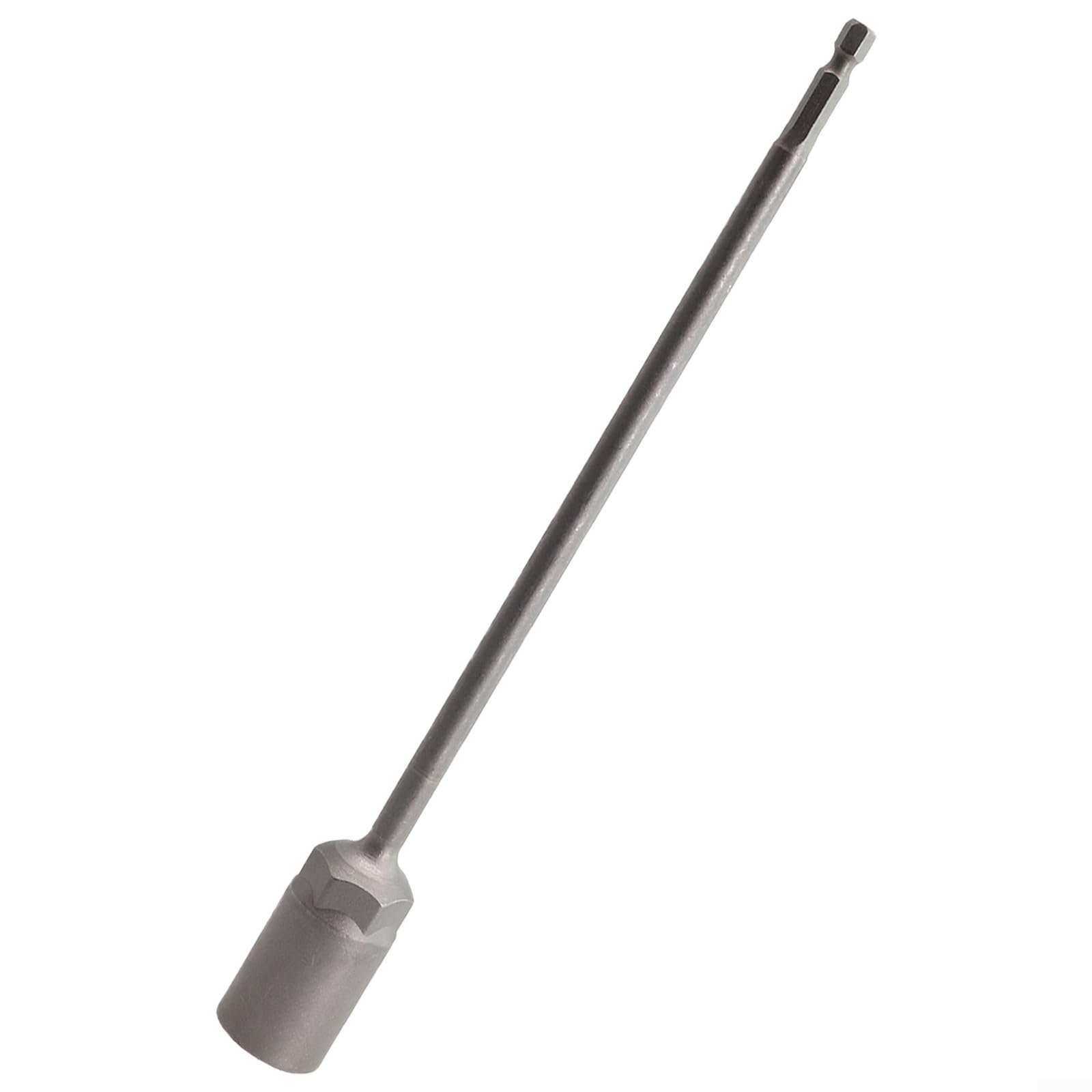 Manguito de extensión para Llave de Tubo, Adaptador de Broca para Destornillador Hexagonal de 250 mm, Acero al Cromo-vanadio para maquinaria y reparación de automóviles.