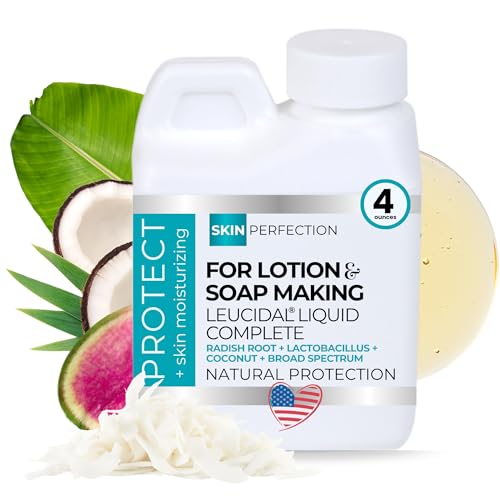 Skin Perfection Leucidal Complete Moisturizing Protection Lactic Acid Ferment Water-based Beauty Formulas Synthetic Preservative Alternative (4 oz)