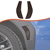Tumukiw Rear Wheel Eyebrow Reflective Sheet Patch Side Marker Light Smoked Cover Suitable for Subaru WRX 2022 2023 2024 ABS Car Rear Wheel Eyebrow Side Protector