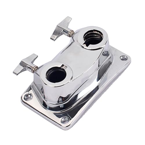 Toyvian Lightweight Tom Cymbal Base Clamp Drum Accessory for Drum Set Kit Parts