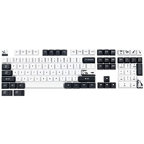 �L�[�L���b�v�Z�b�g 110�L�[�L����KeyCap�Z�b�gOEM�v���t�@�C��PBT�t�@�C�u�T�C�Y���؃L�[�L���b�v �Q�[�~���O�L�[�{�[�h�p