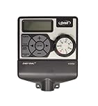 Orbit 94884 – Programador de riego Ultra 24 V para 4 zonas de riego, pantalla LCD, hasta 12 riegos por día | Función de retardo por lluvia y regulación de tiempo de riego de 1 a 99 minutos