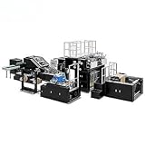 Paper Bag Making Machine, Industrial Production System, Programmable Control Operation - Advanced Material Handling, for Large-Scale Conversion Facilities