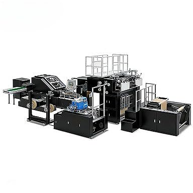 Paper Bag Making Machine, Industrial Production System, Programmable Control Operation - Advanced Material Handling, for Large-Scale Conversion Facilities