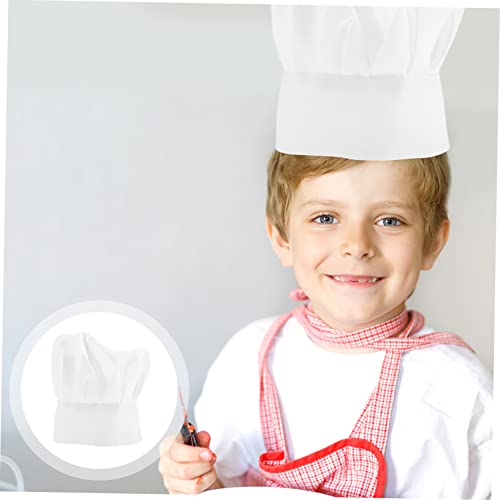 Hemobllo 5 Conjuntos Chapéu De Chef Chapéu Recém-Nascido Roupa De Chef Meninos Fantasias Chapéus Par
